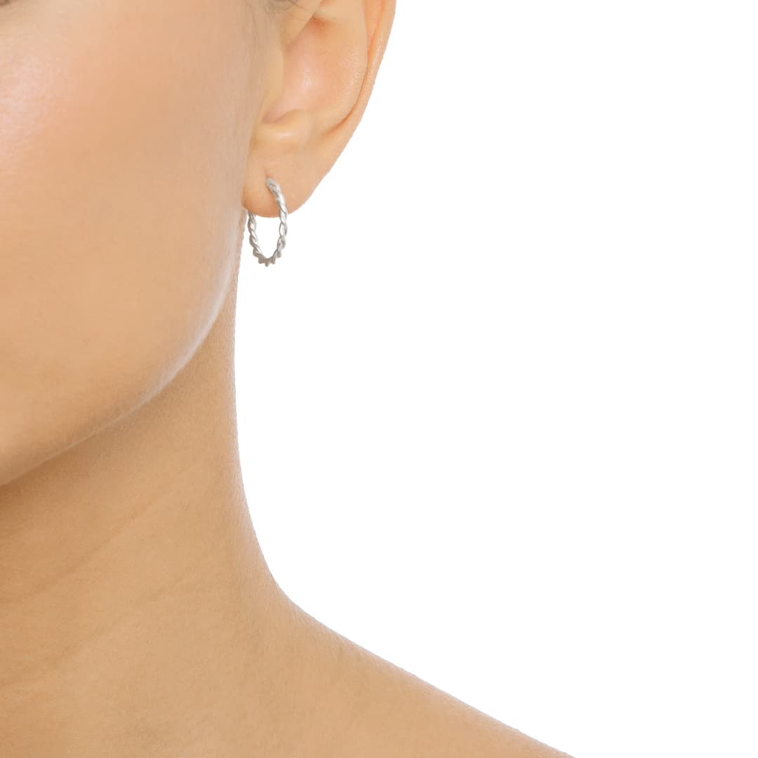 Little Wrapped Hoops.