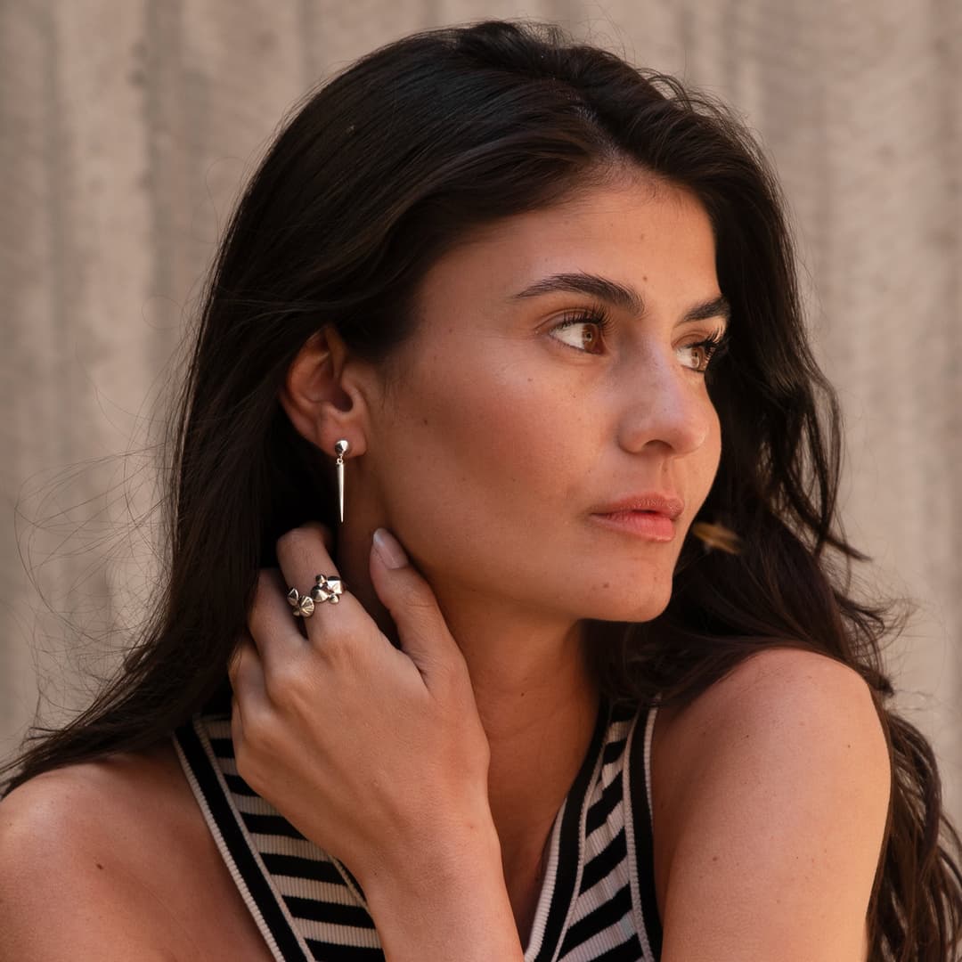 Spike It Up Earrings.