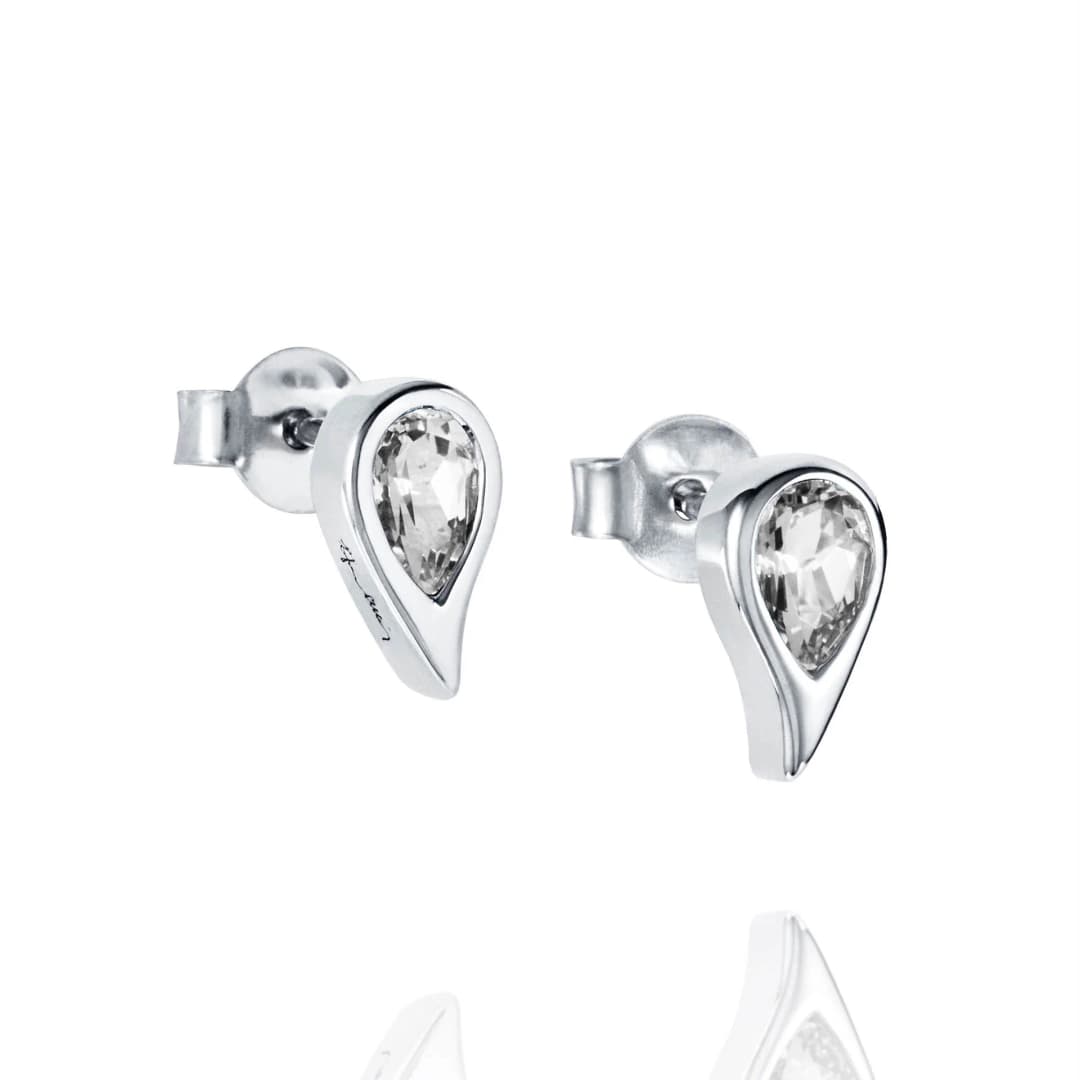 Sparkle Of Life Single Ear - White Topaz