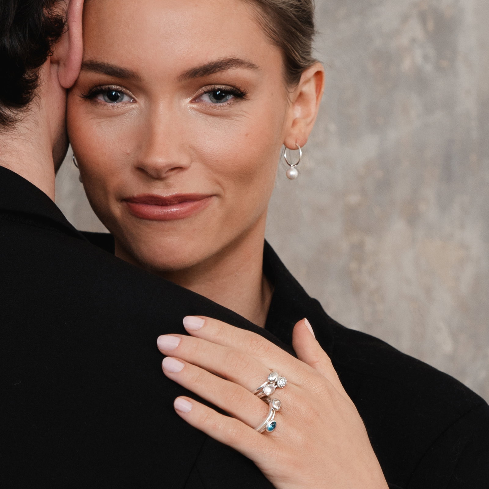 Love Bead Ring - Silver