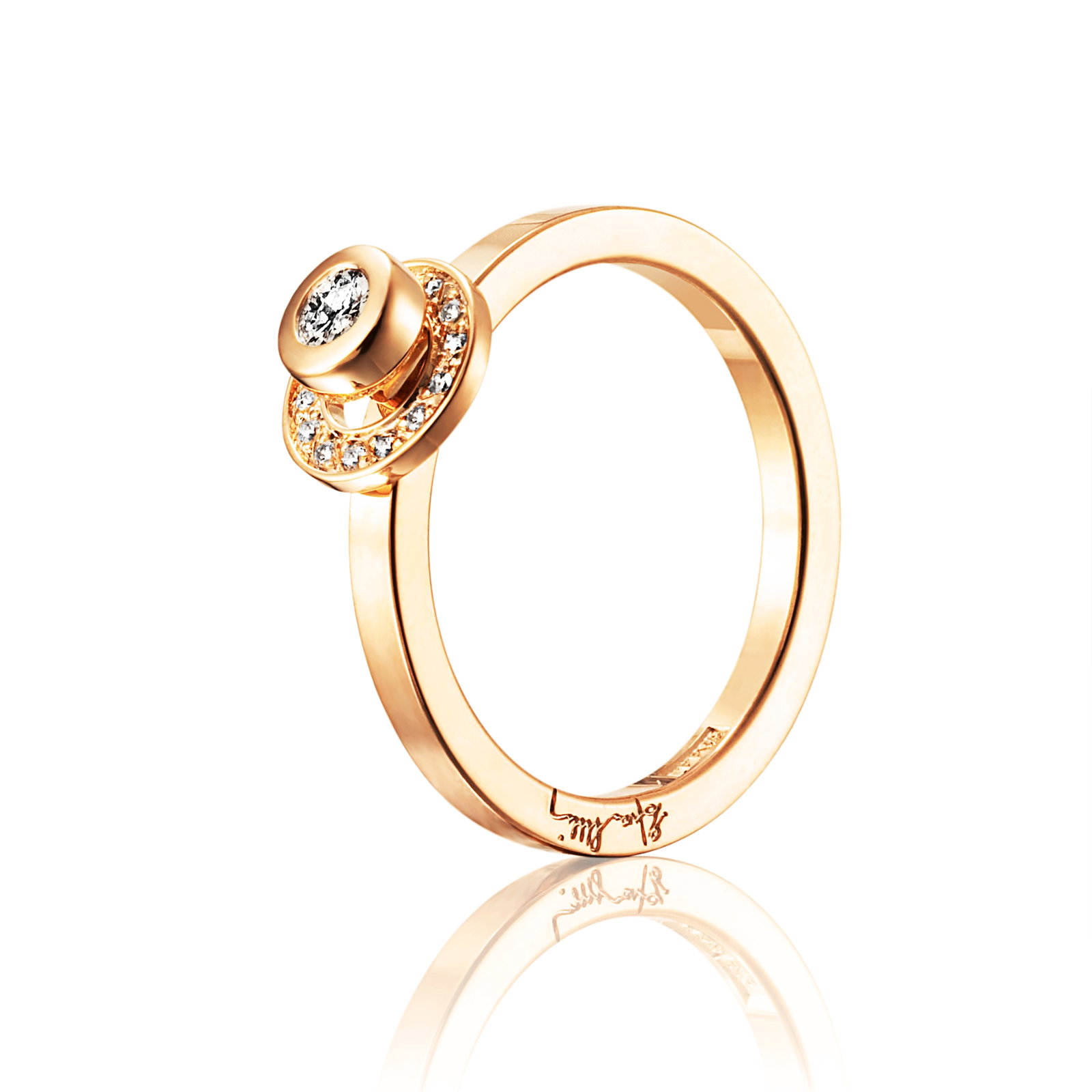 AVO Wedding Ring 0.12 ct