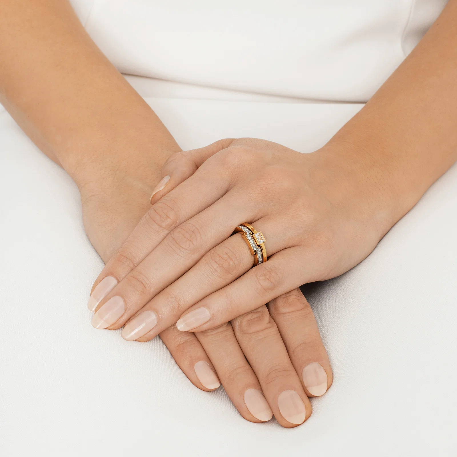 Deco Wedding Ring 0.36 ct