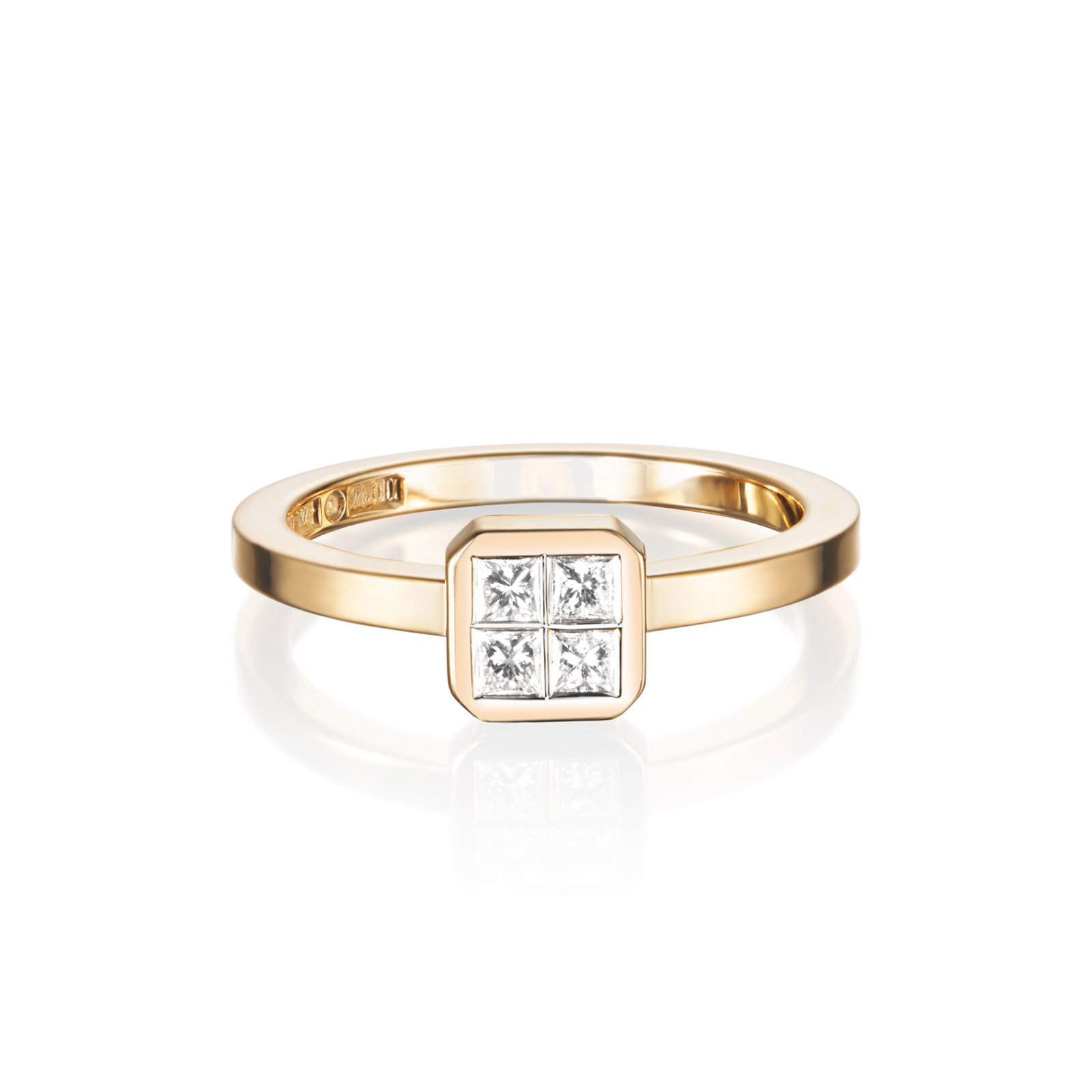 4 Love Ring 0.20 ct