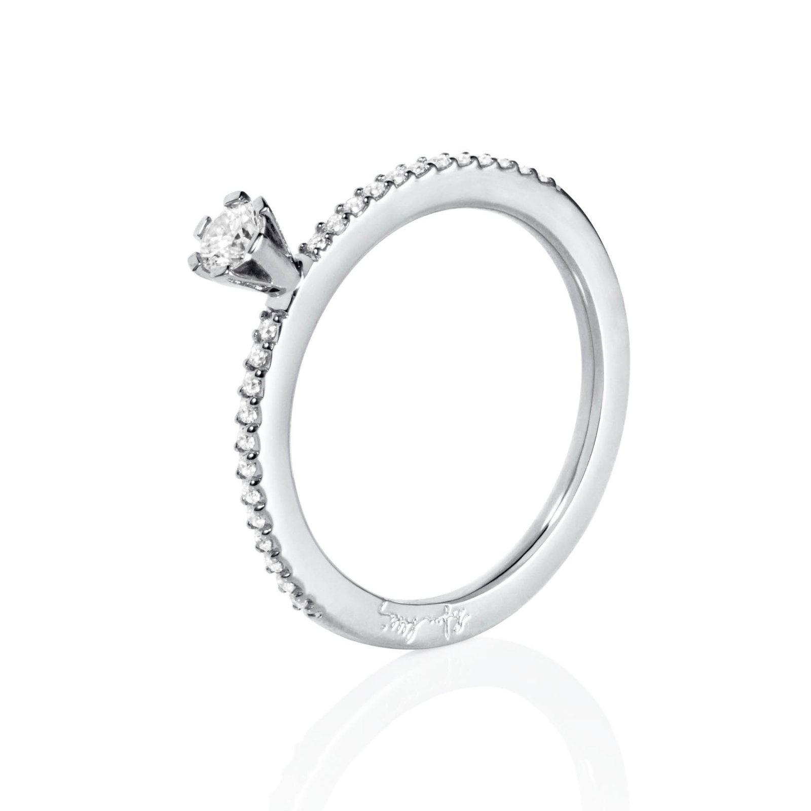 High On Love & Stars Ring 0.19 ct