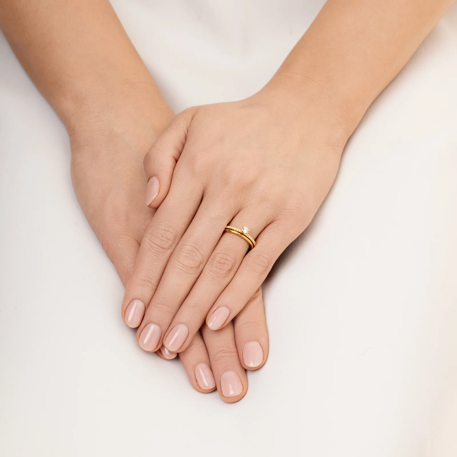 High On Love & Stars Ring 0.19 ct