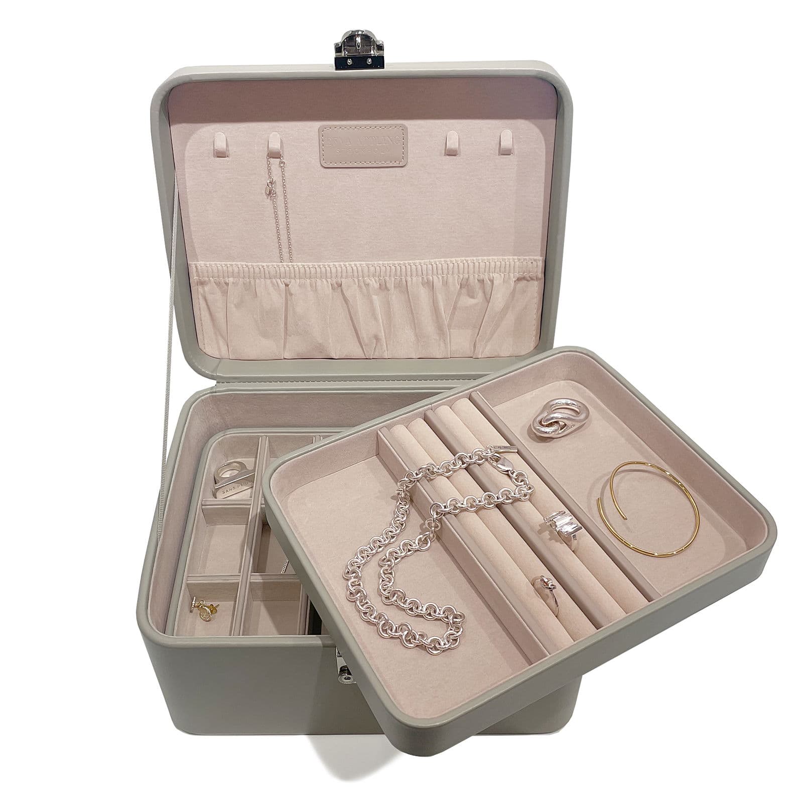 Treasure Treasure box large - taupe - undefined 3 - Efva Attling