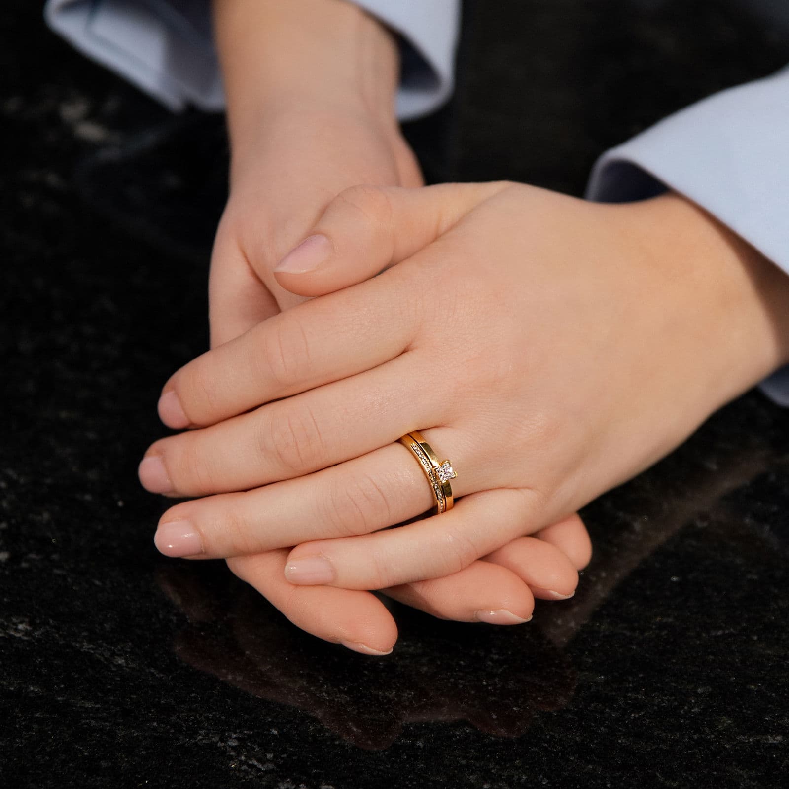 Side Side Star Ring - undefined 7 - Efva Attling