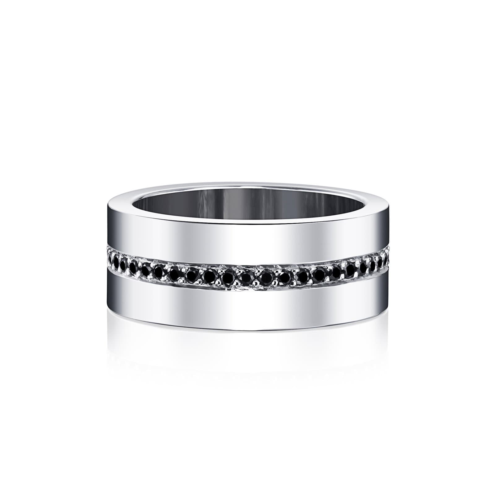 Wide Wide & Black Stars Ring - undefined 4 - Efva Attling