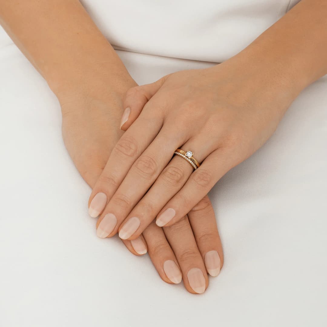 Stars & Signature Thin Ring