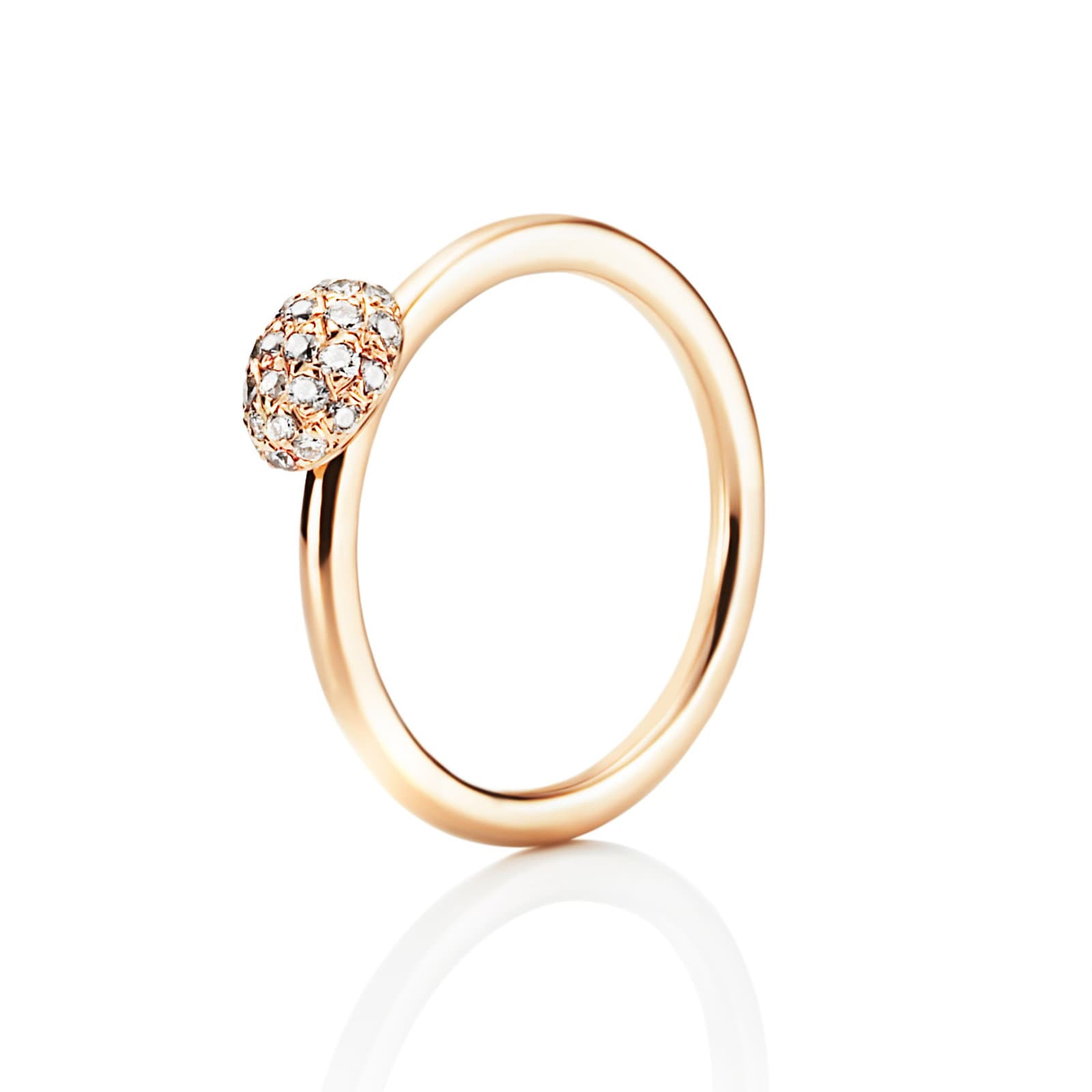 Love Love Bead Ring - Diamonds - undefined 4 - Efva Attling