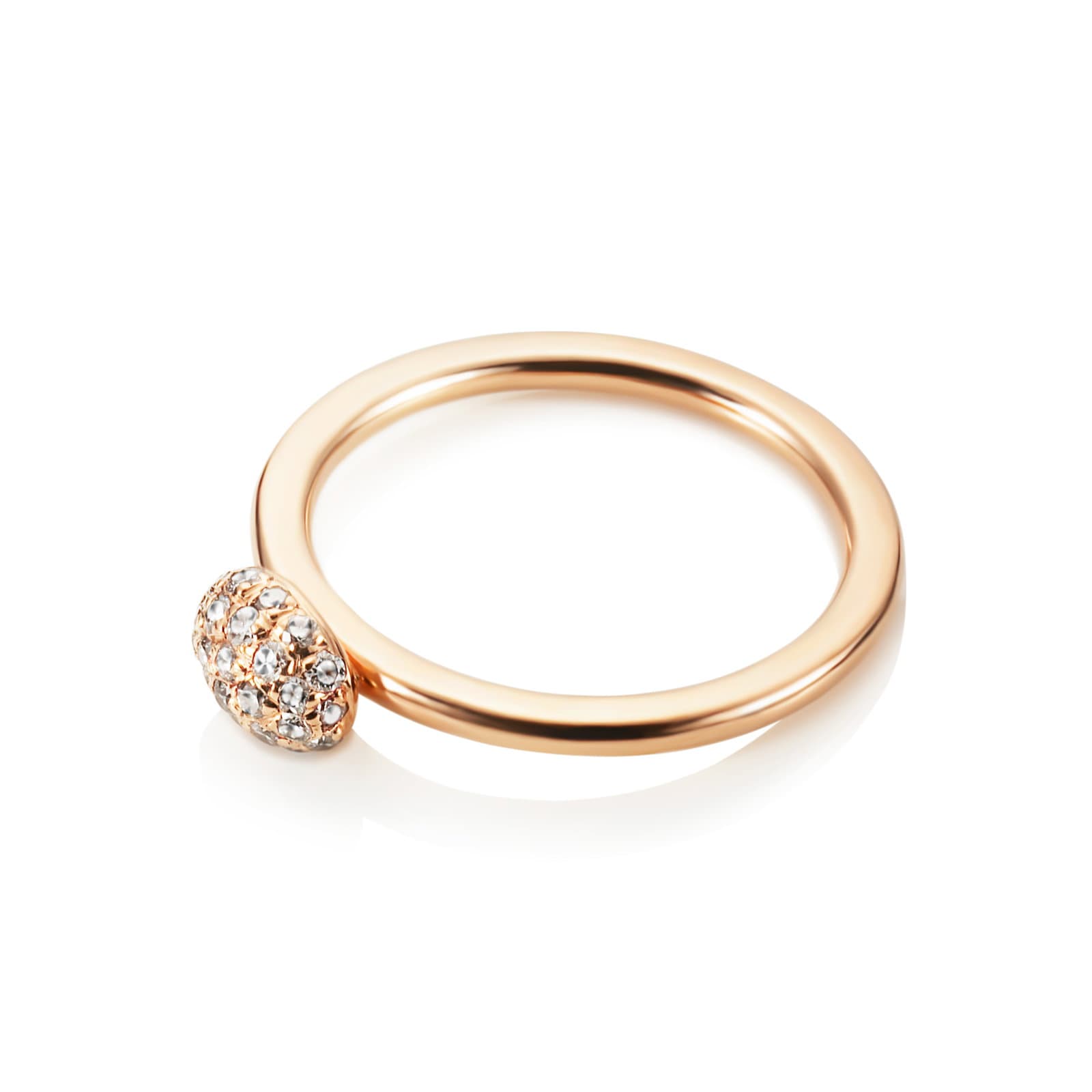Love Love Bead Ring - Diamonds - undefined 7 - Efva Attling