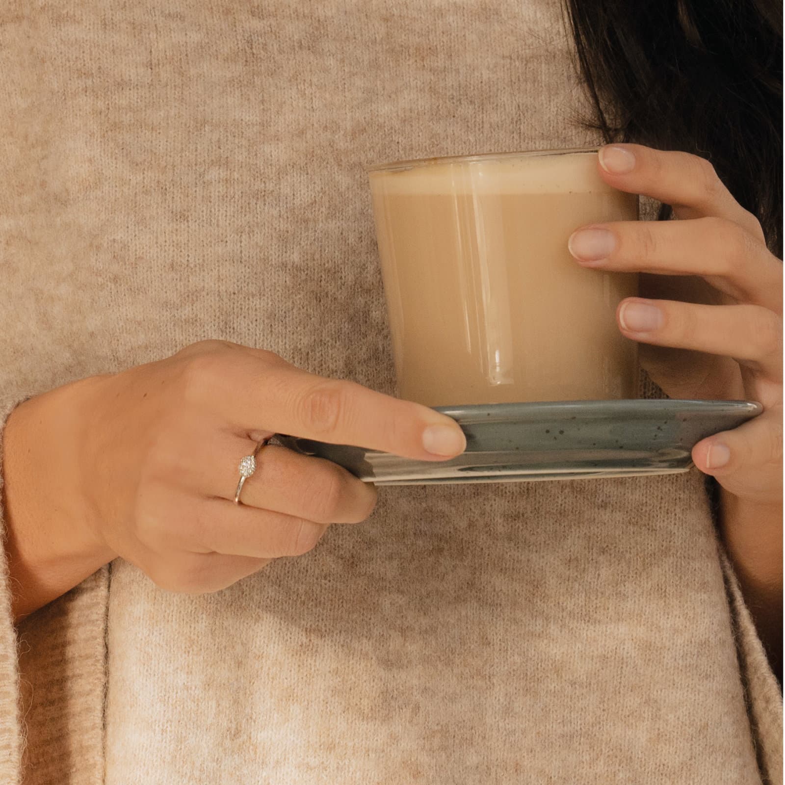 Love Love Bead Ring - Diamonds - undefined 9 - Efva Attling