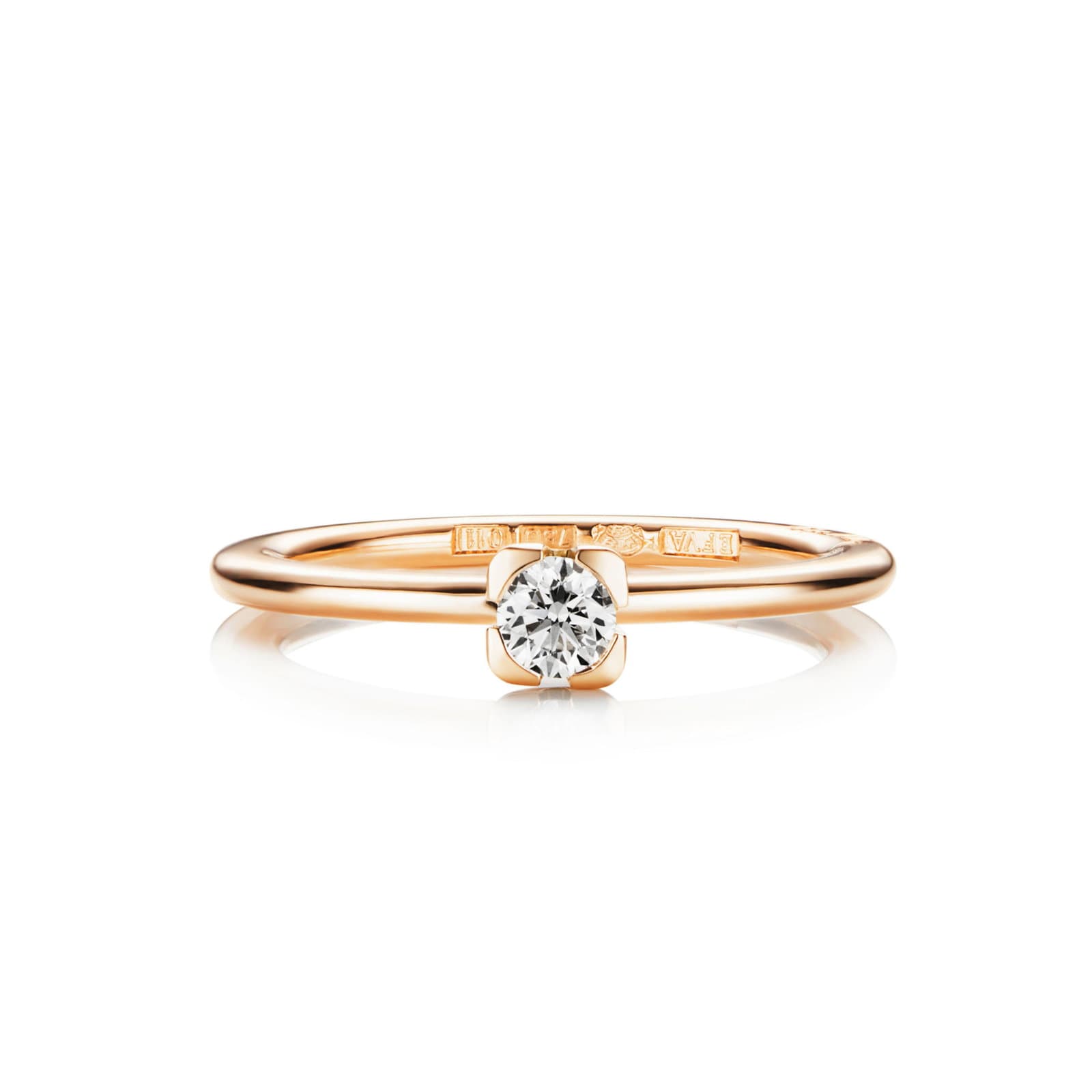 Love Love Bead Wedding Ring 0.19 ct - undefined 1 - Efva Attling