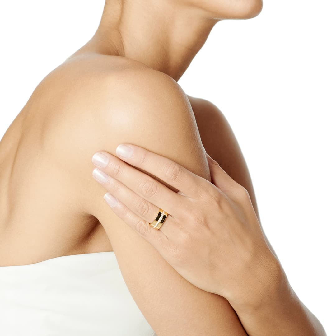 Wide & Stars Ring