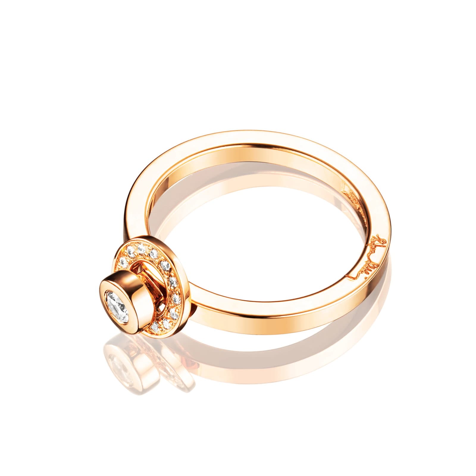 AVO AVO Wedding Ring 0.12 ct - undefined 3 - Efva Attling