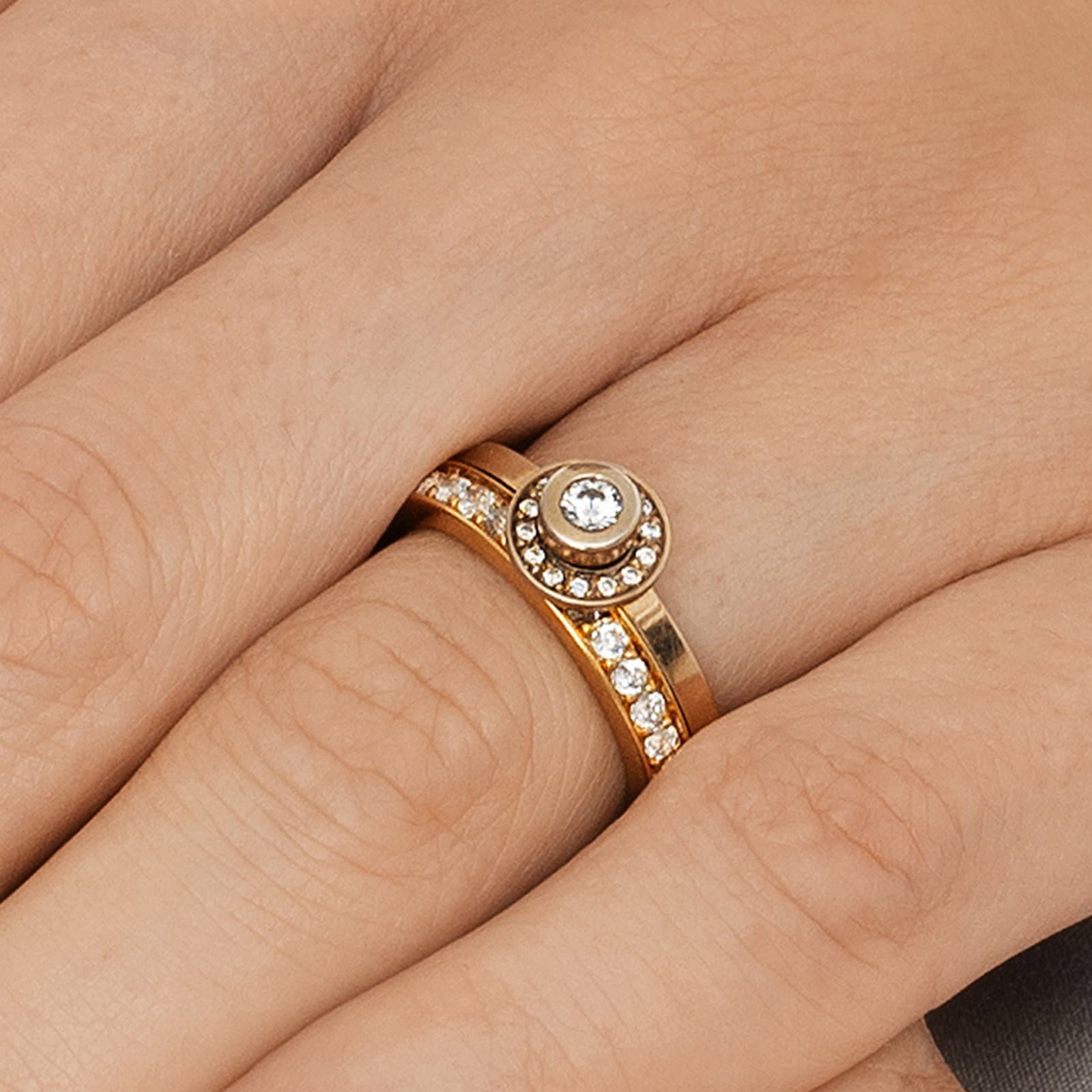 AVO AVO Wedding Ring 0.12 ct - undefined 5 - Efva Attling