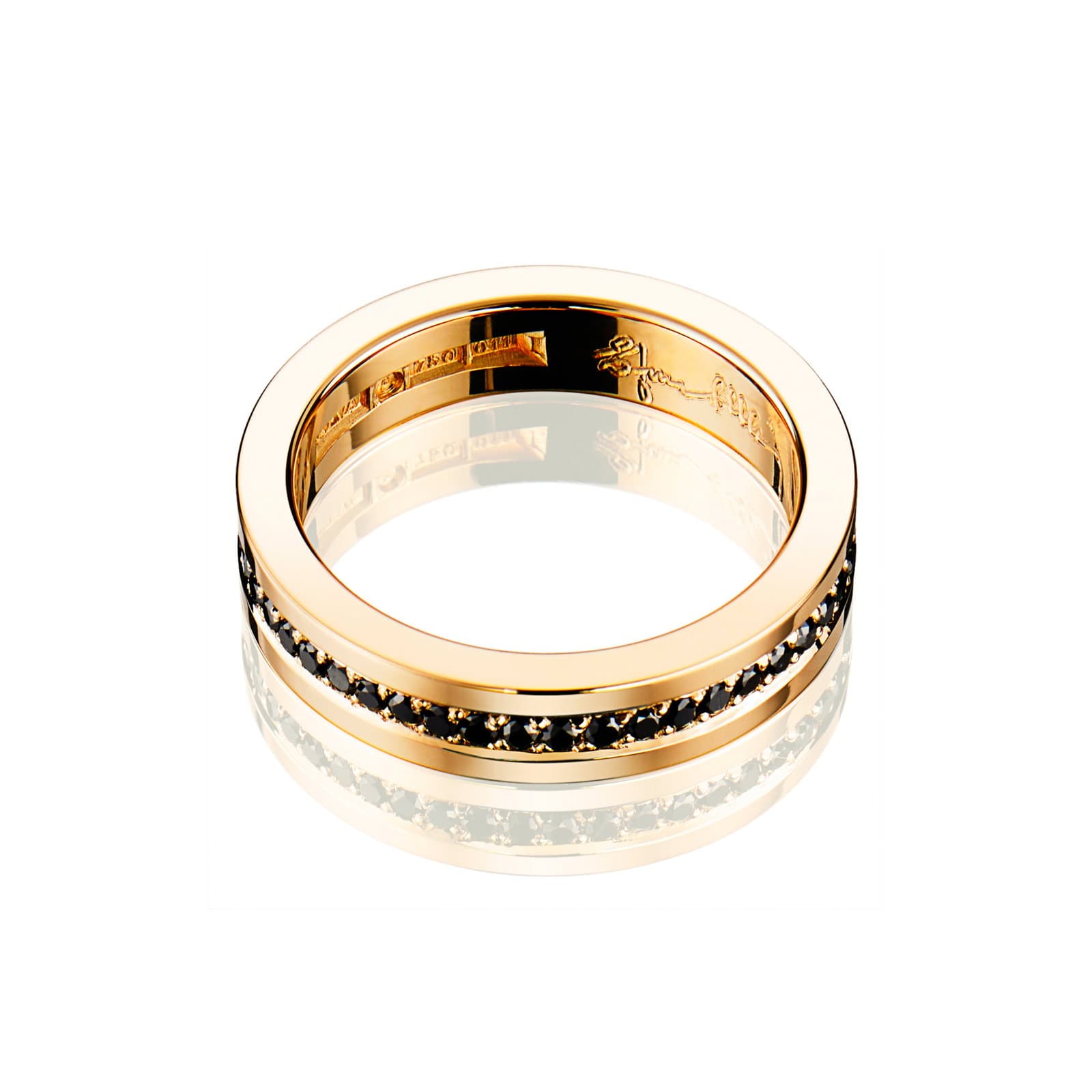 4½ 4½ & Black Stars Ring - undefined 3 - Efva Attling
