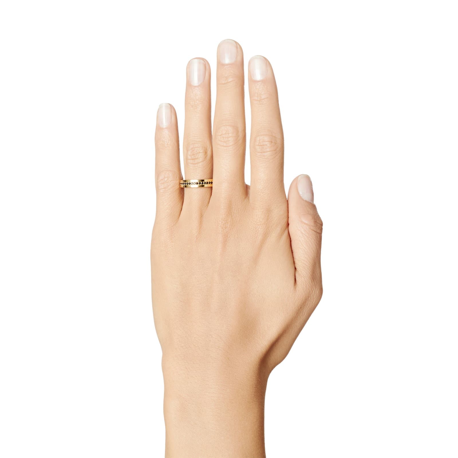 4½ 4½ & Black Stars Ring - undefined 5 - Efva Attling