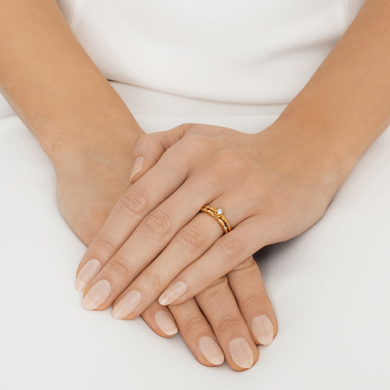 Forget Forget Me Not Star Ring 0.19 ct - undefined 2 - Efva Attling