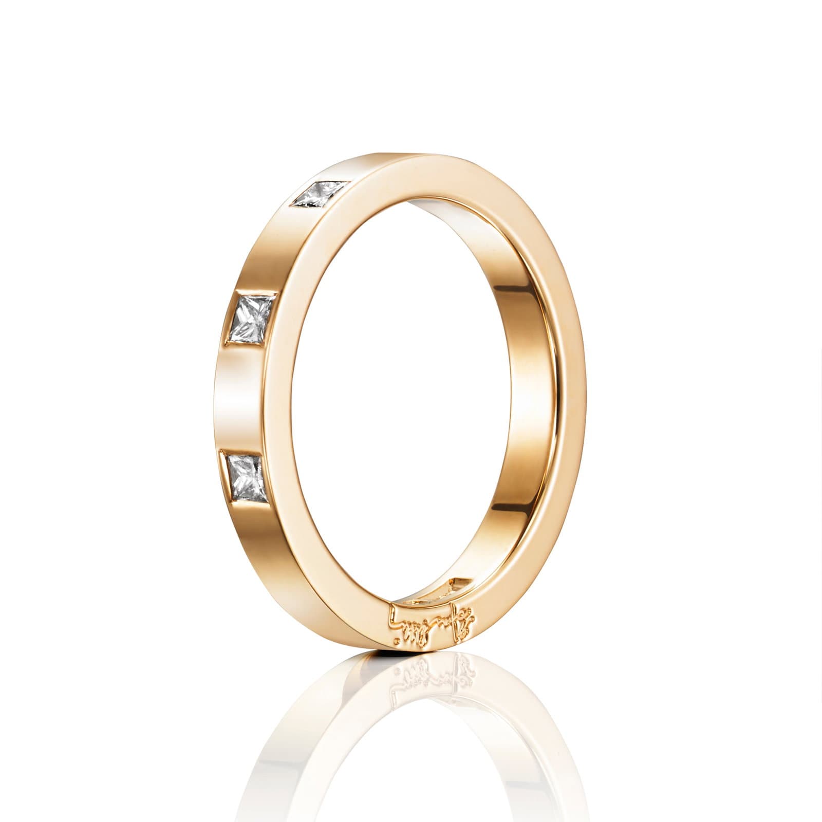High High & I Love You On Top Thin Ring - undefined 1 - Efva Attling