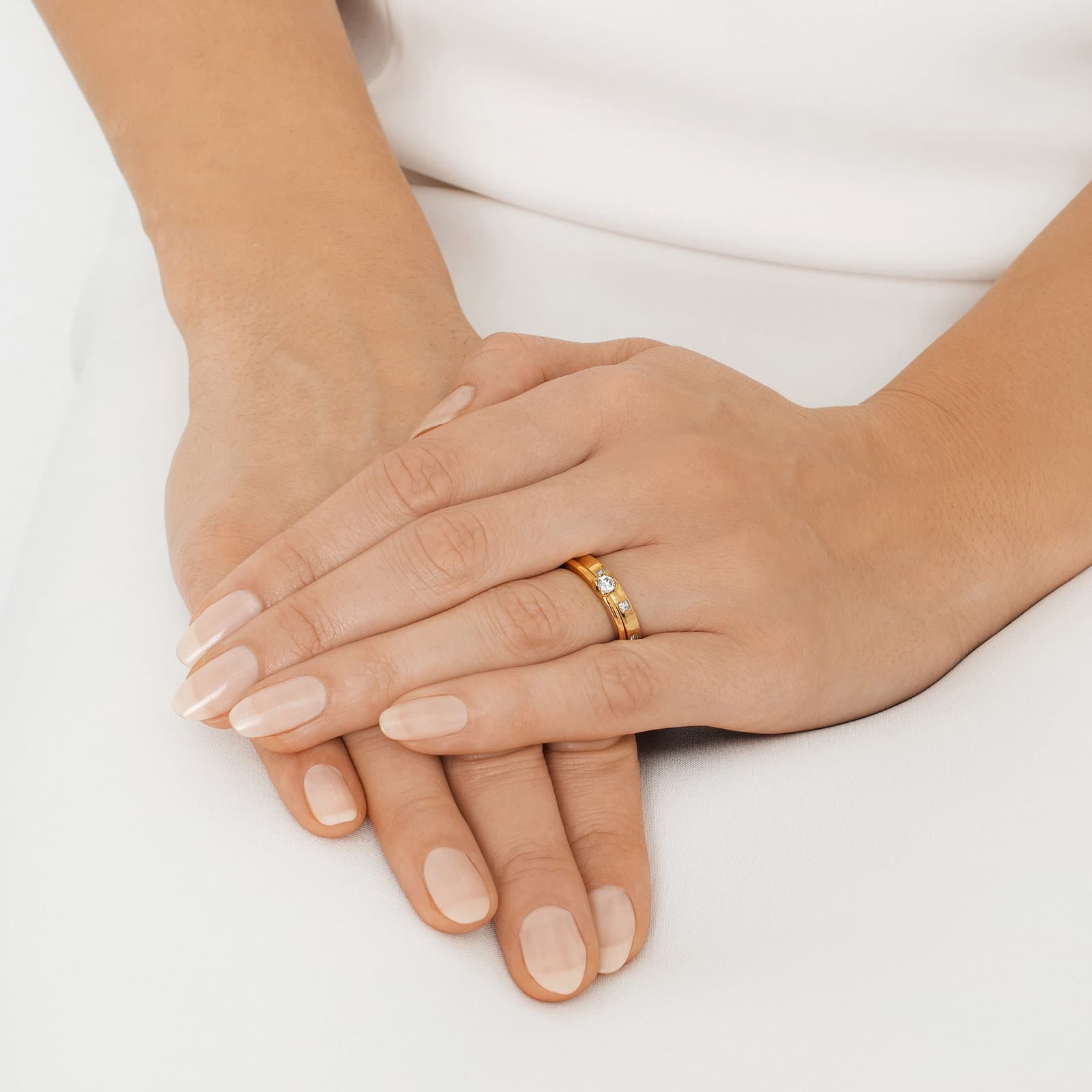 High High & I Love You On Top Thin Ring - undefined 2 - Efva Attling