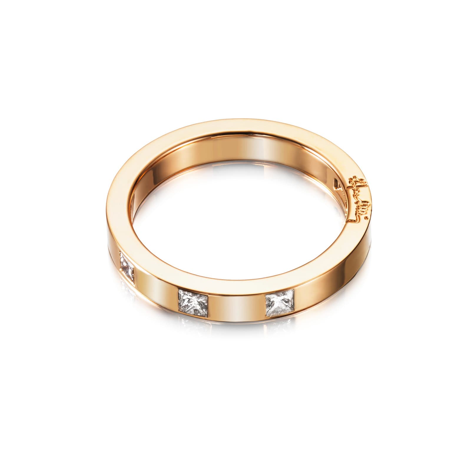 High High & I Love You On Top Thin Ring - undefined 3 - Efva Attling