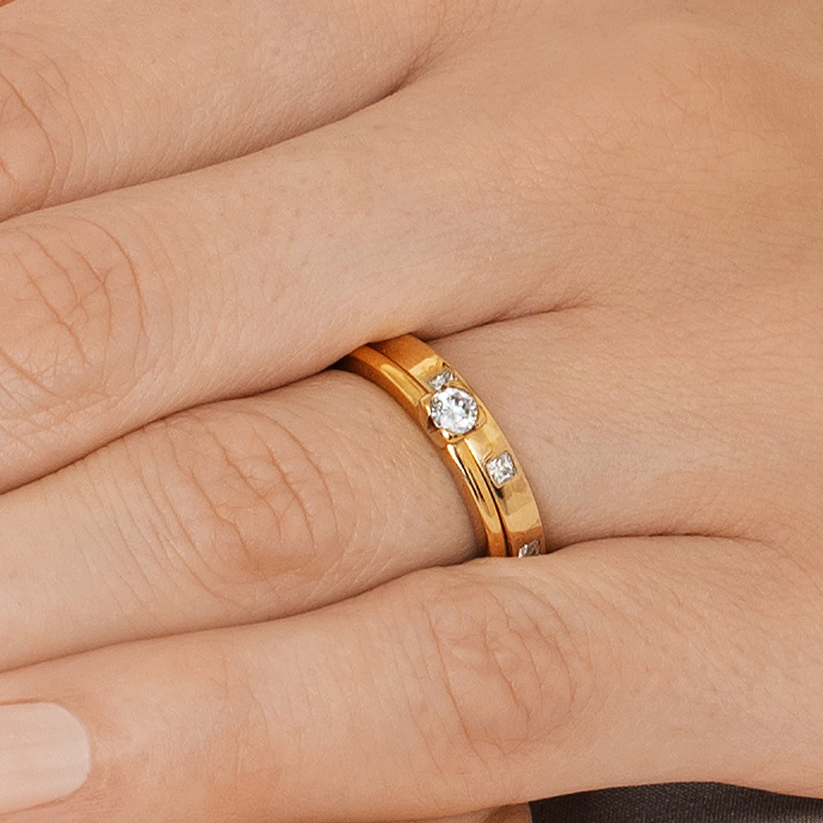High High & I Love You On Top Thin Ring - undefined 5 - Efva Attling