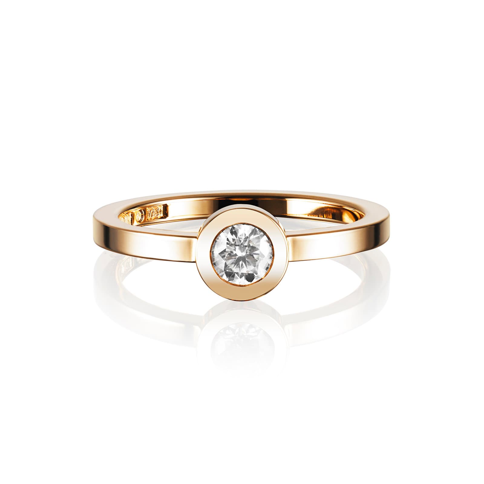 The The Wedding Thin Ring 0.30 ct - undefined 1 - Efva Attling