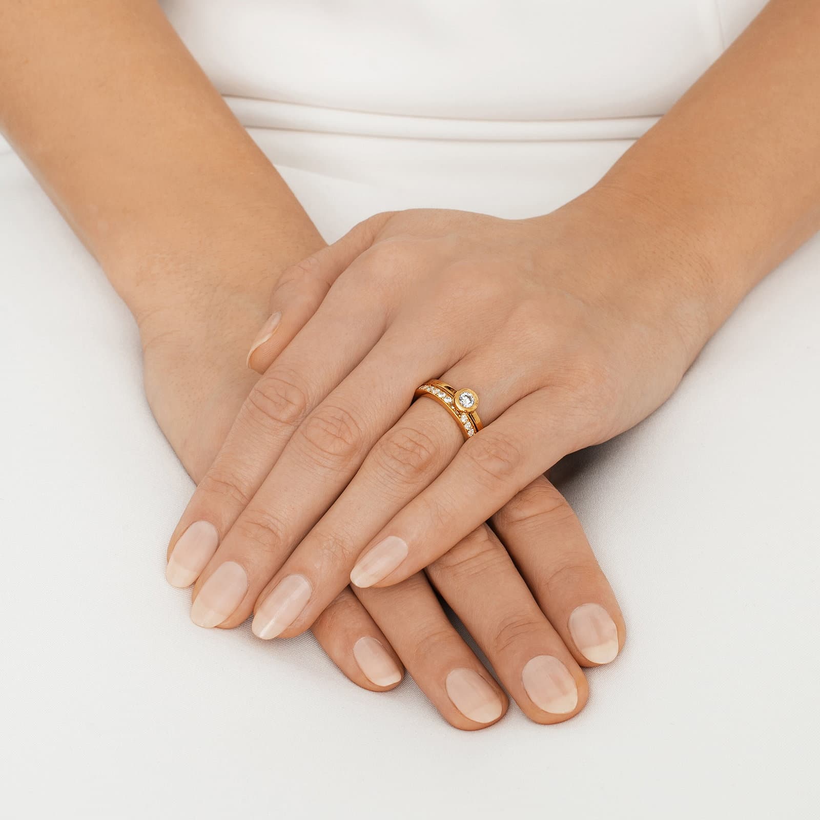 The The Wedding Thin Ring 0.30 ct - undefined 2 - Efva Attling