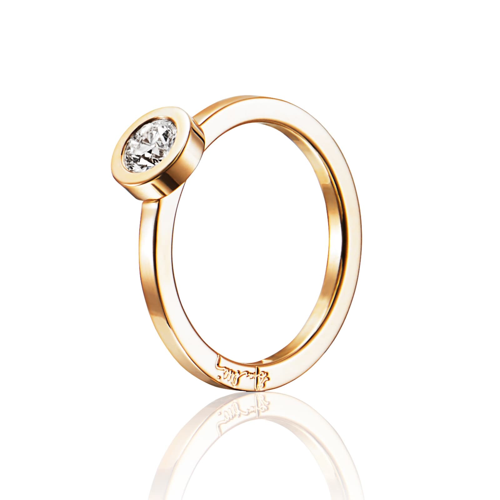 The The Wedding Thin Ring 0.40 ct - undefined 3 - Efva Attling