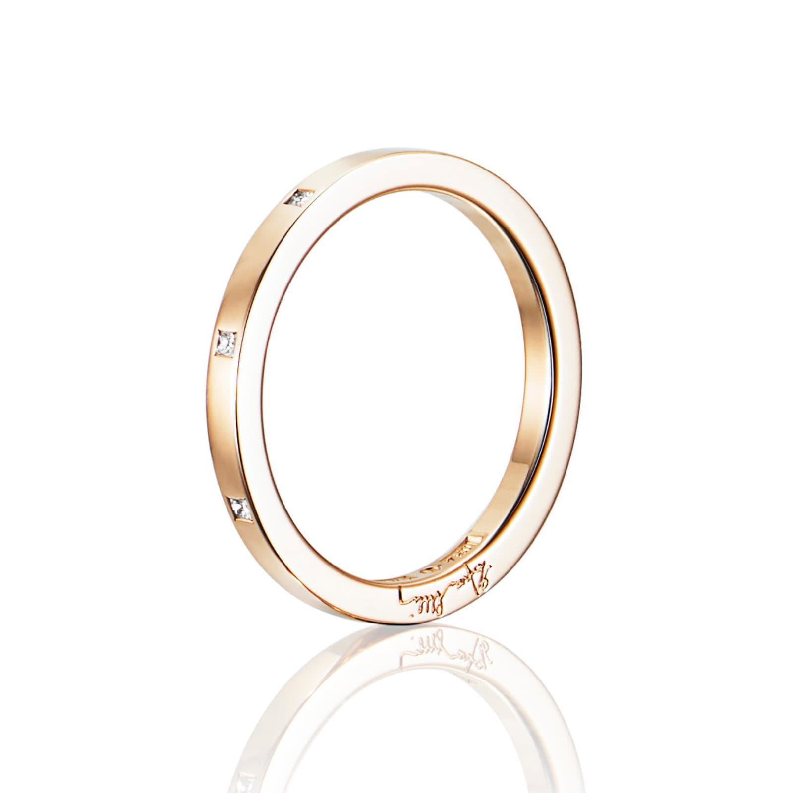 Thin Thin & I Love You On Top Ring - undefined 1 - Efva Attling