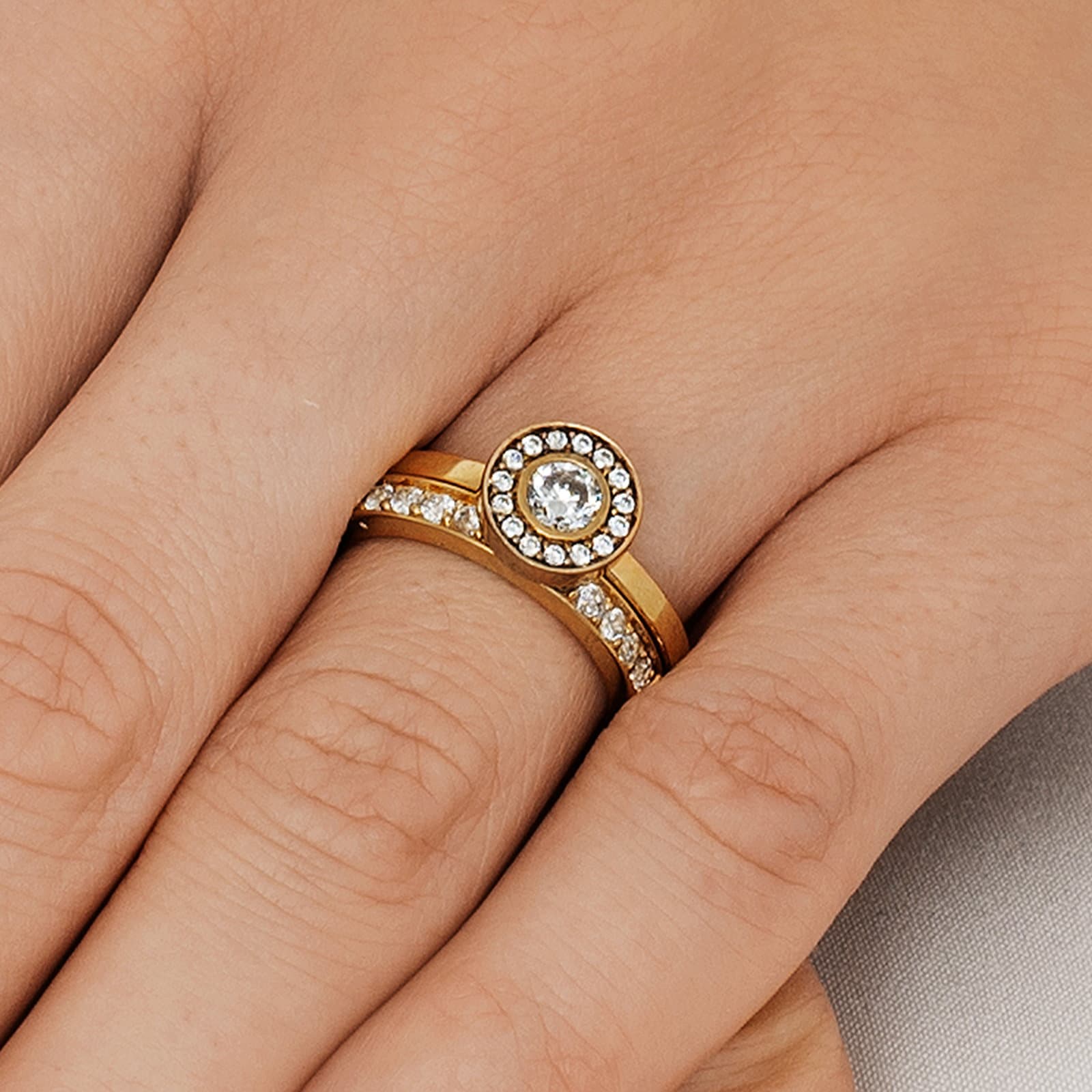 Wedding Wedding & Stars Ring 0.40 ct - undefined 5 - Efva Attling