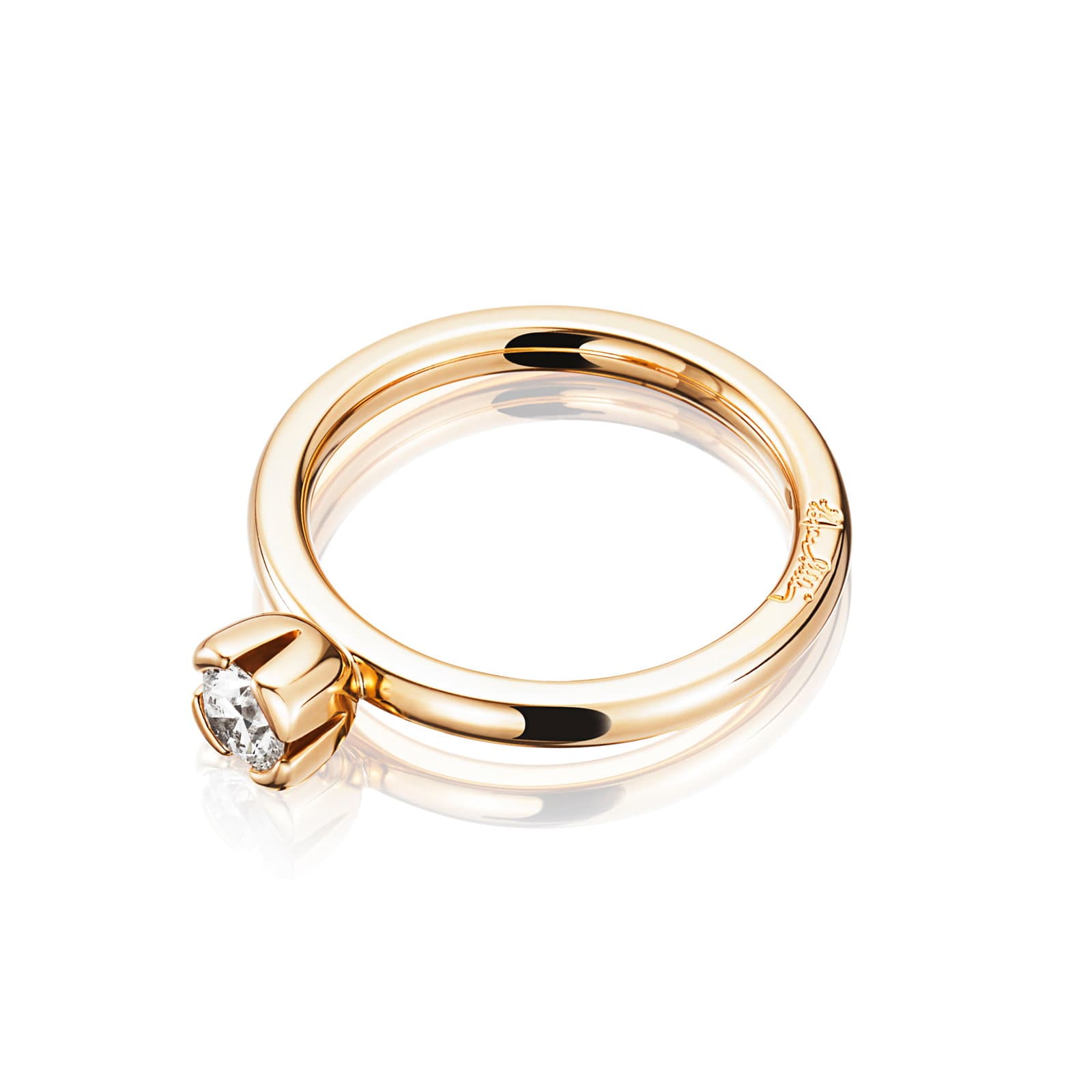 Love Love Bead Wedding Ring 0.30 ct - undefined 4 - Efva Attling