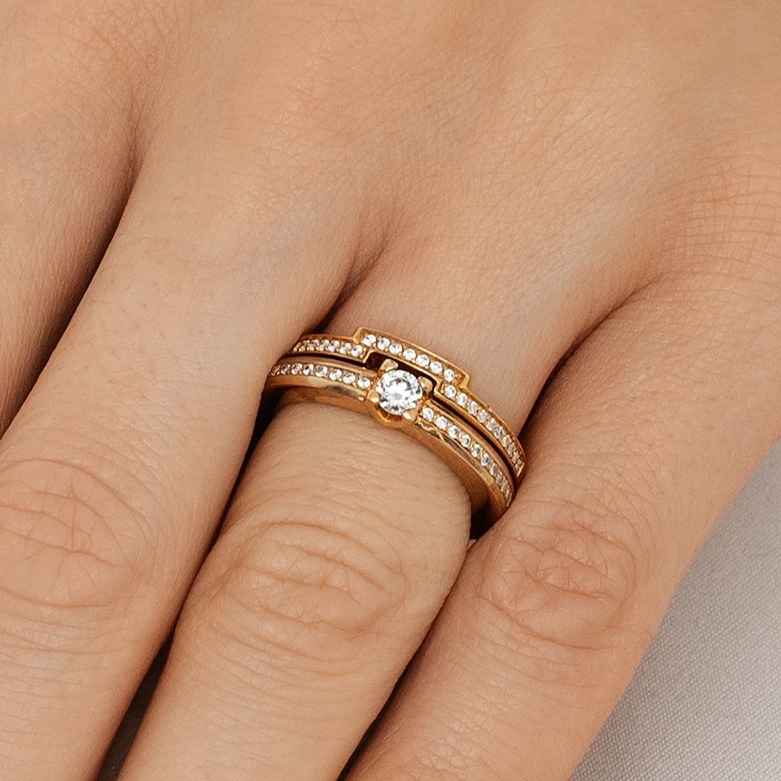Deco Deco Thin Ring - undefined 5 - Efva Attling