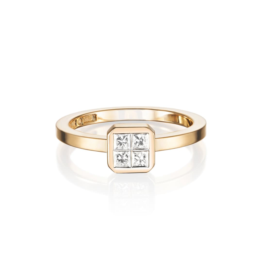 4 Love Ring 0.20 ct