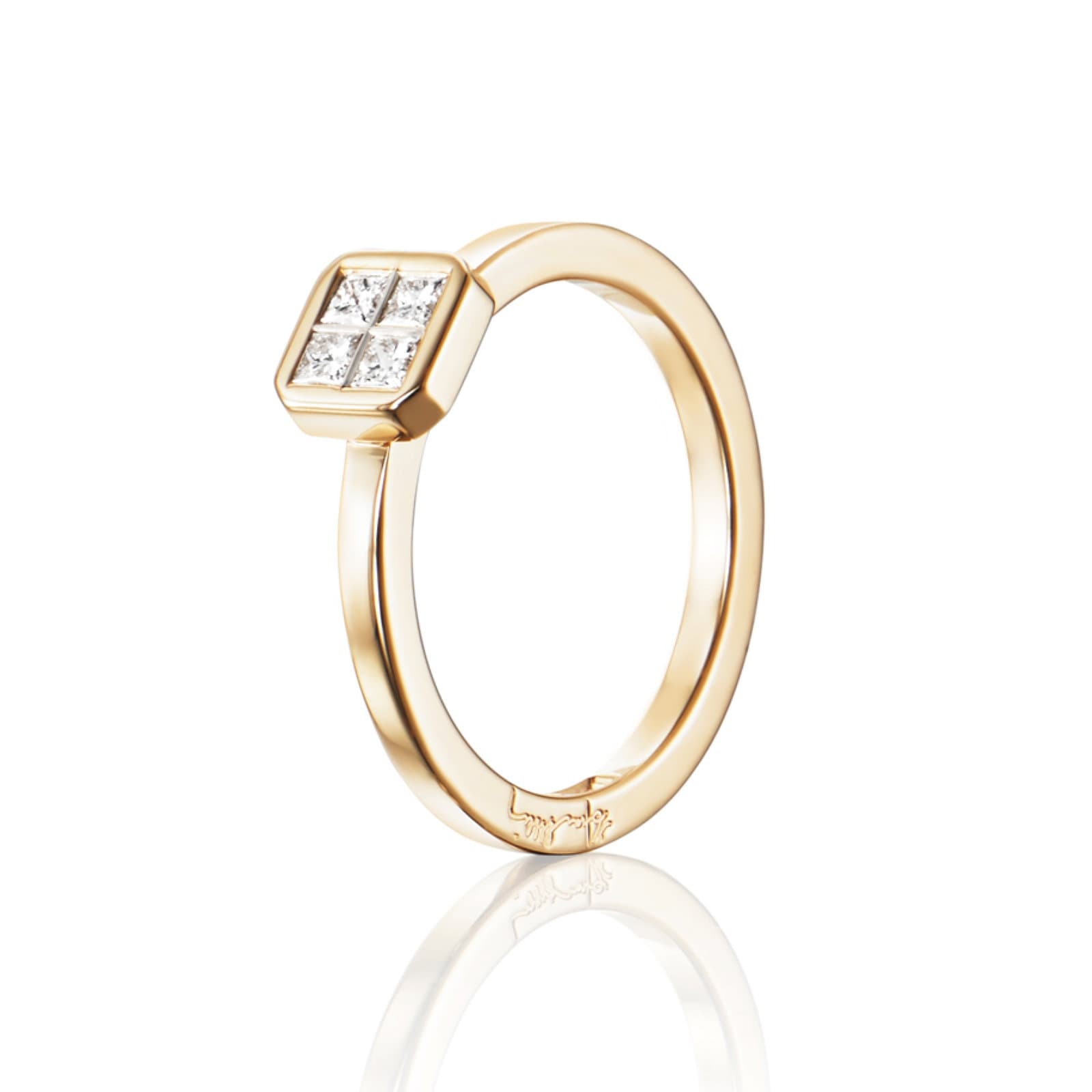 4 4 Love Ring 0.20 ct - undefined 3 - Efva Attling