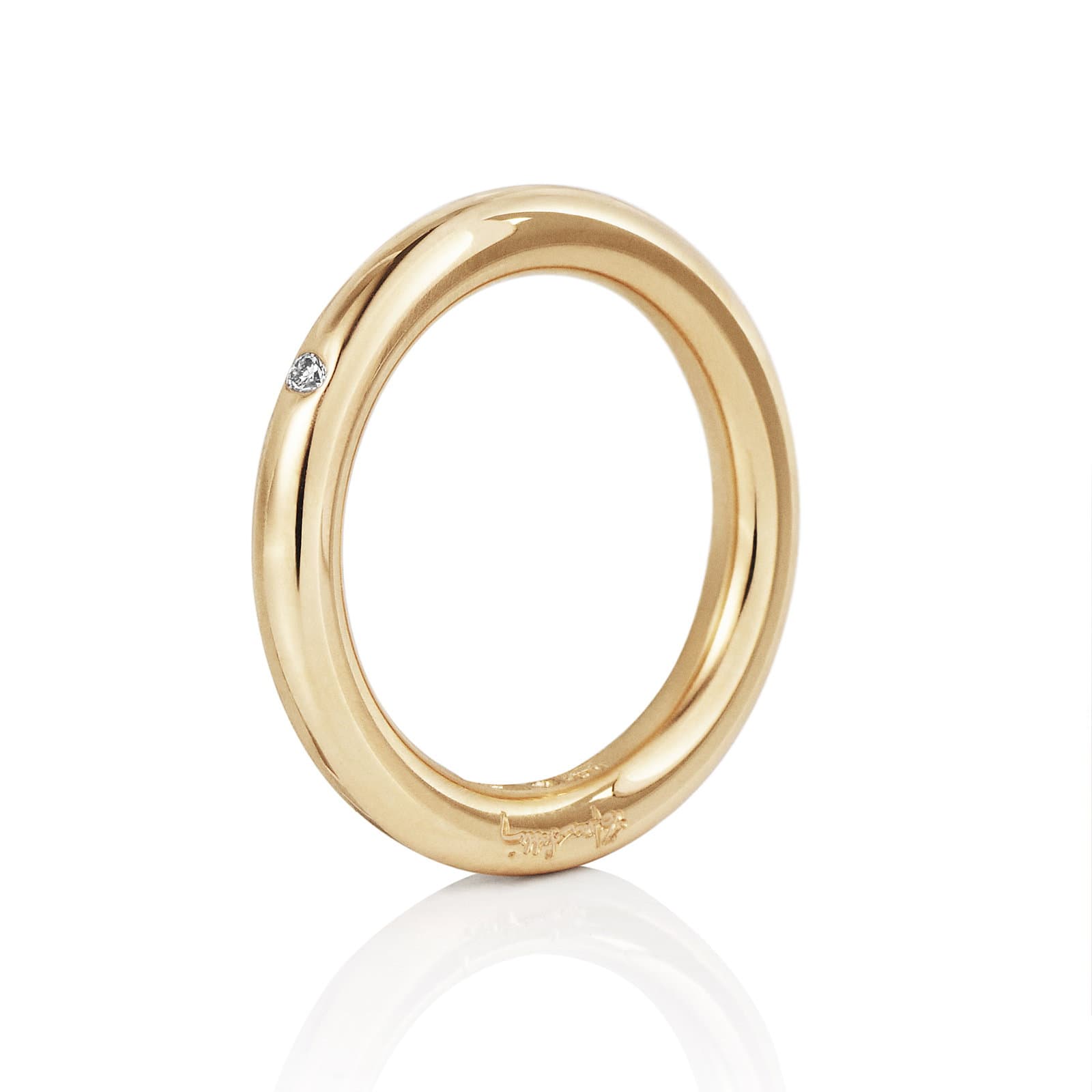 One One Love & Stars Thin Ring 0.02 ct - undefined 1 - Efva Attling