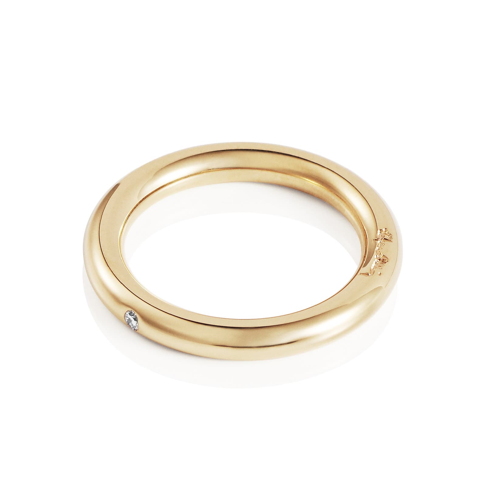 One One Love & Stars Thin Ring 0.02 ct - undefined 3 - Efva Attling