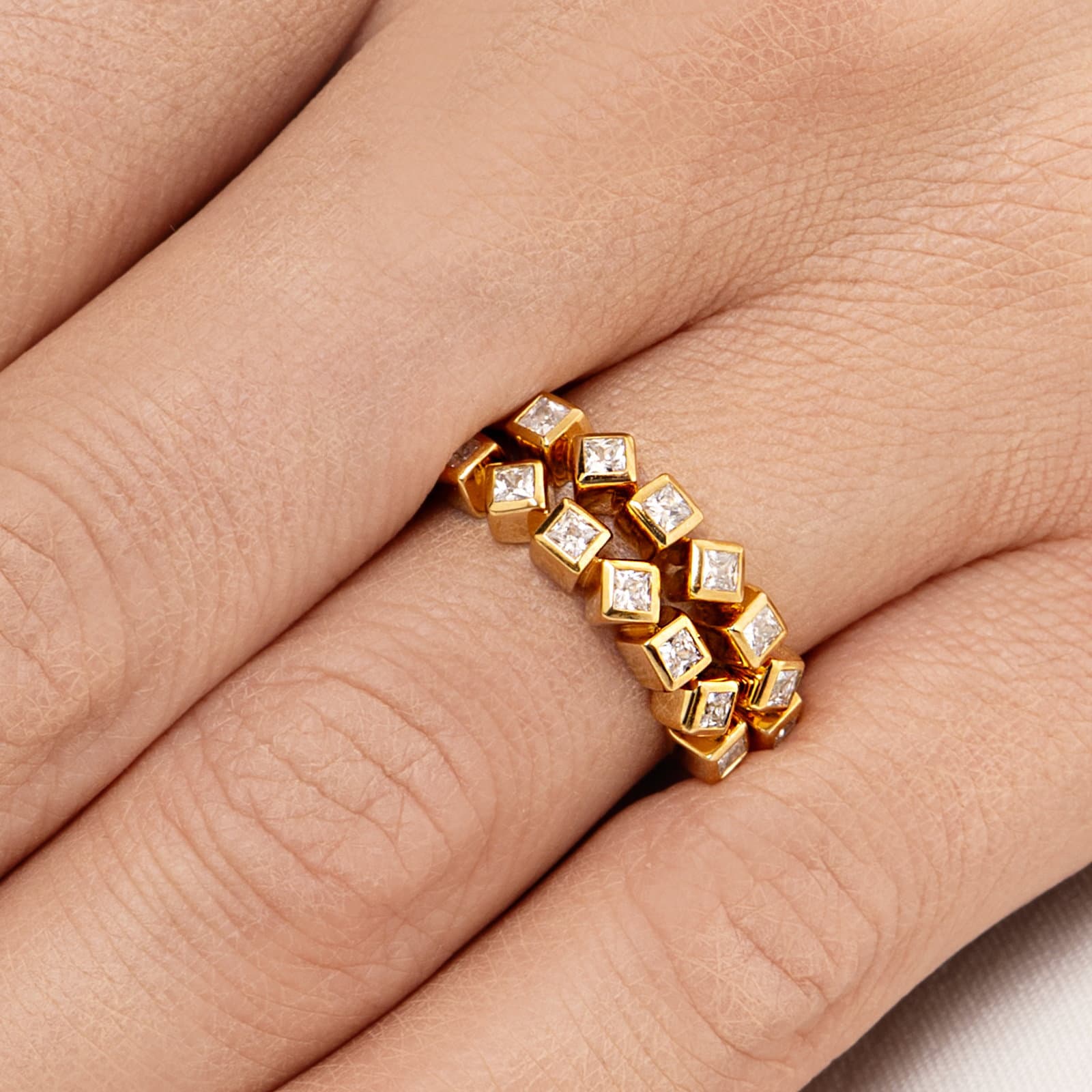 Love Love Dice & Stars Ring - undefined 3 - Efva Attling