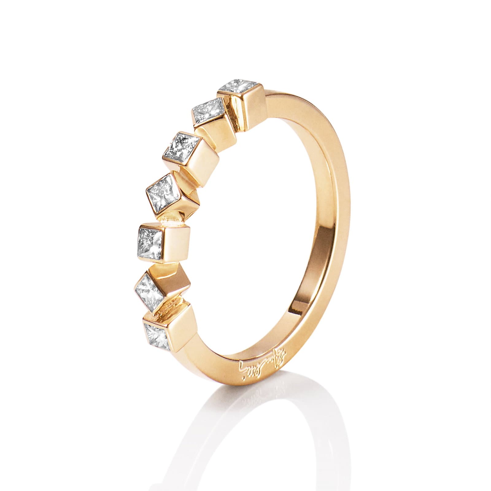 Love Love Dice & Stars Ring - undefined 5 - Efva Attling