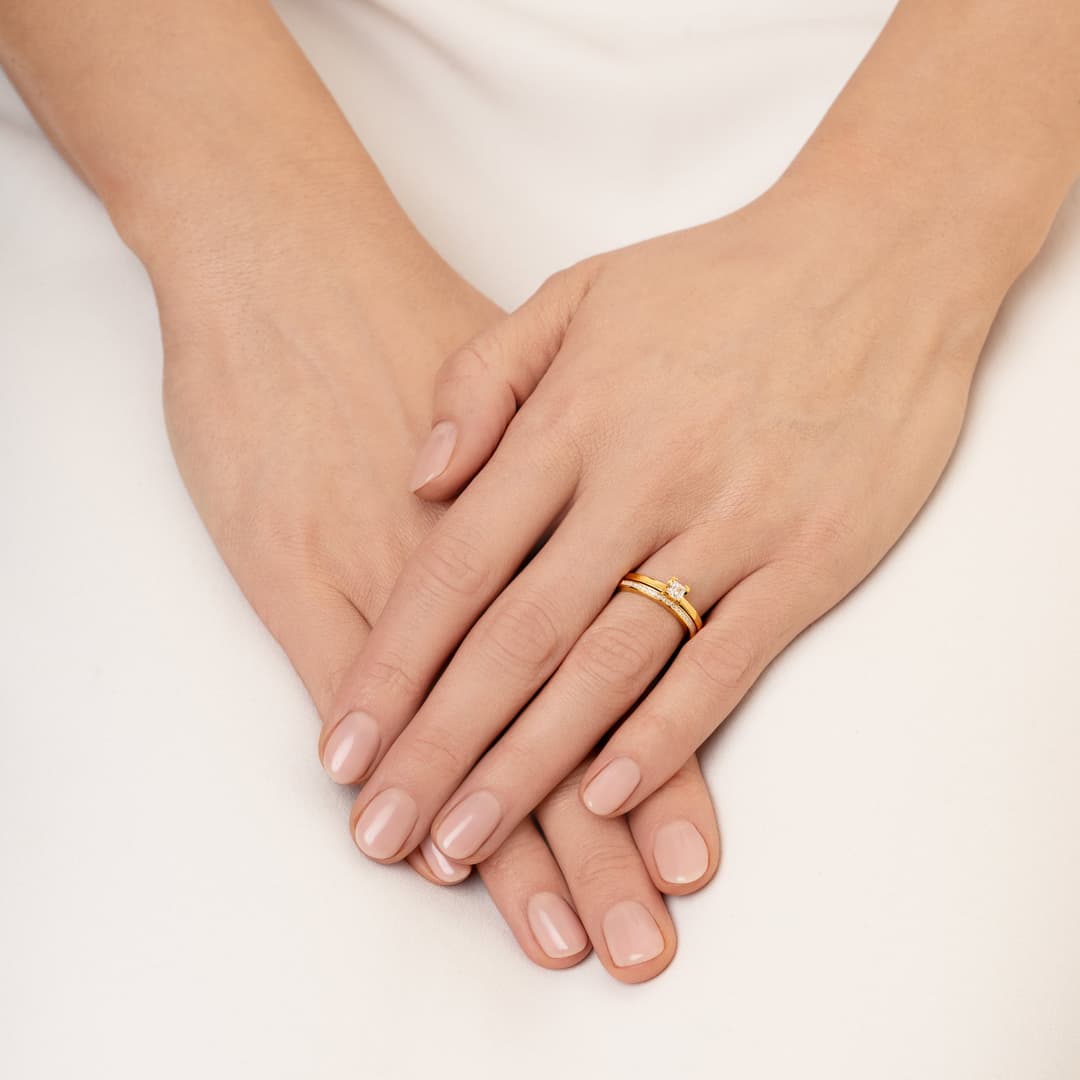 Solo Star Ring 0.30 ct