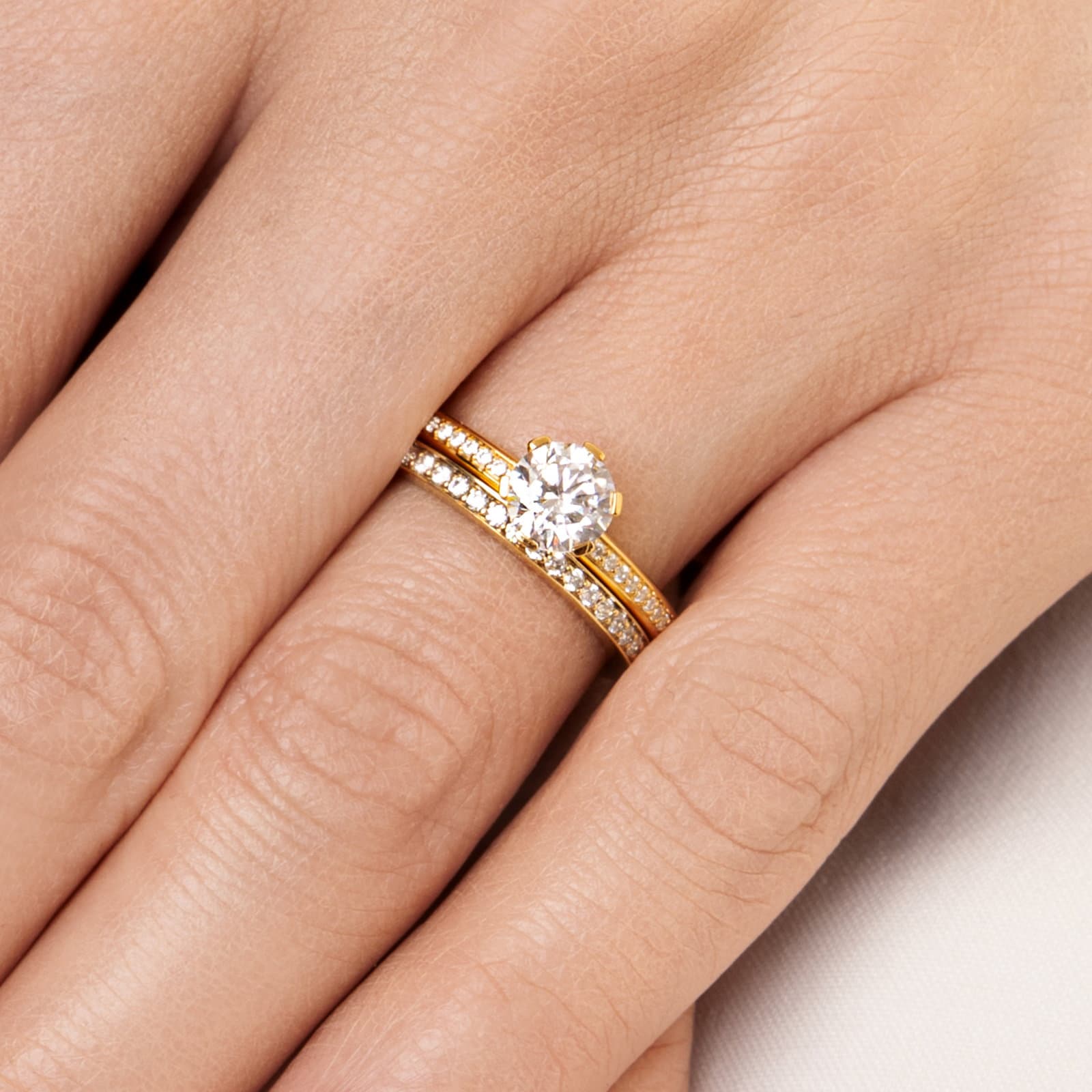 High High On Love & Stars Ring 1.0 ct - undefined 7 - Efva Attling