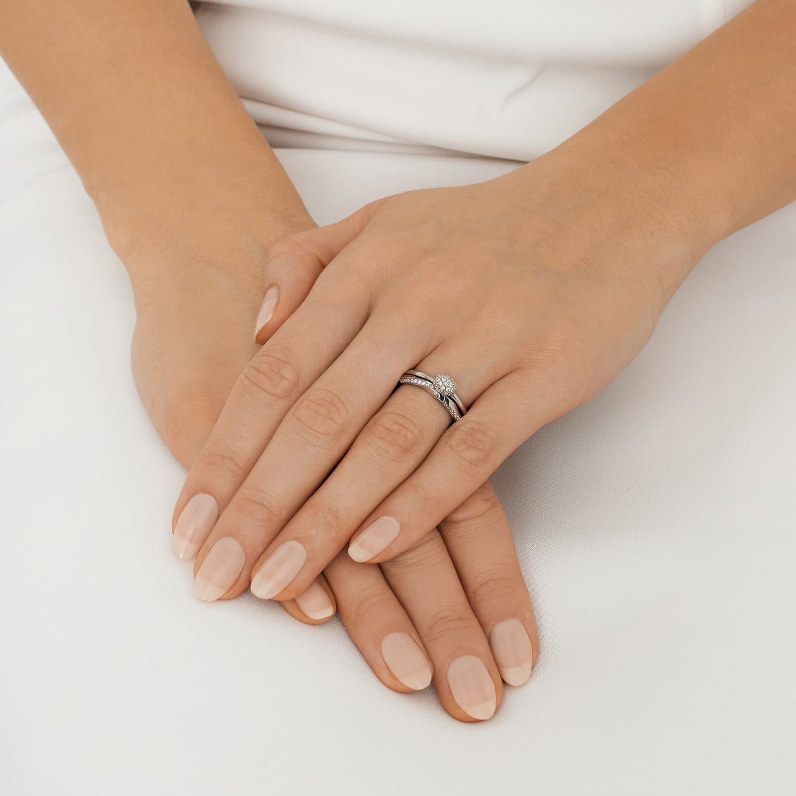 Love Love Bead Ring - Diamonds - undefined 2 - Efva Attling