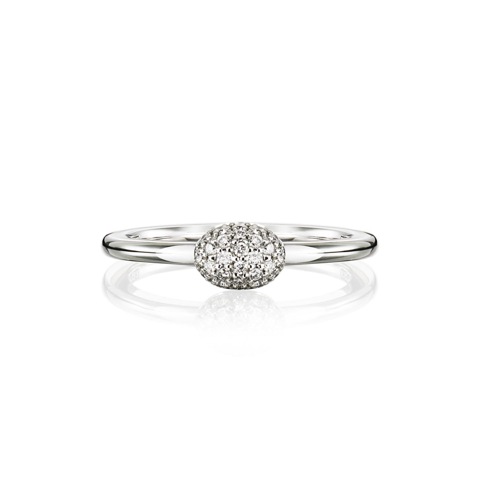 Love Love Bead Ring - Diamonds - undefined 5 - Efva Attling