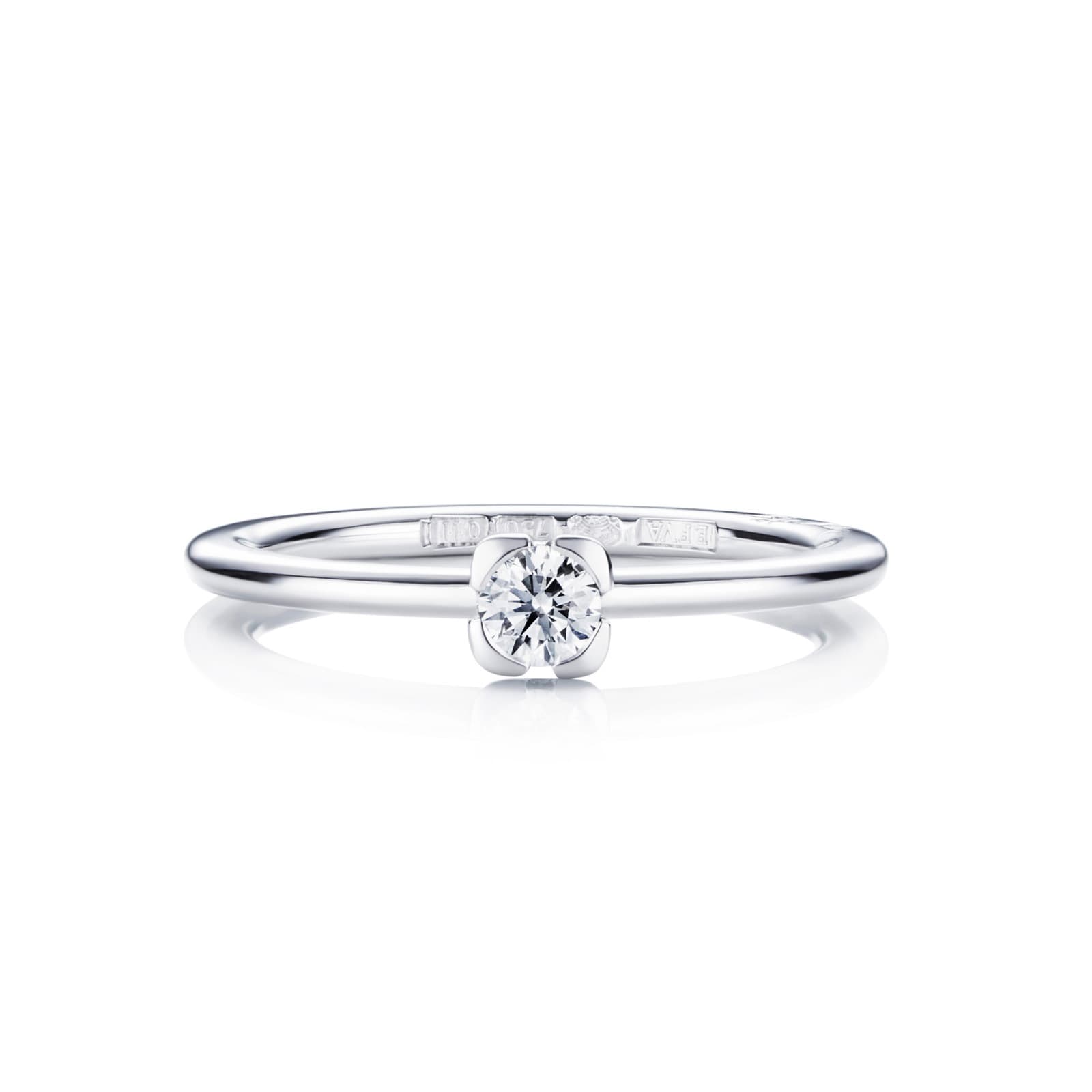 Love Love Bead Wedding Ring 0.19 ct - undefined 1 - Efva Attling