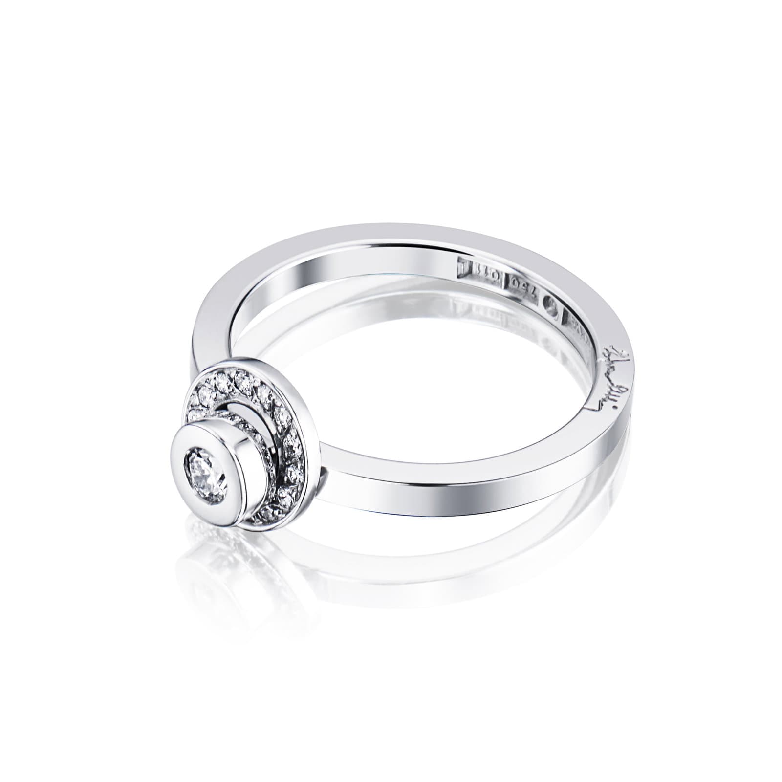 AVO AVO Wedding Ring 0.12 ct - undefined 3 - Efva Attling