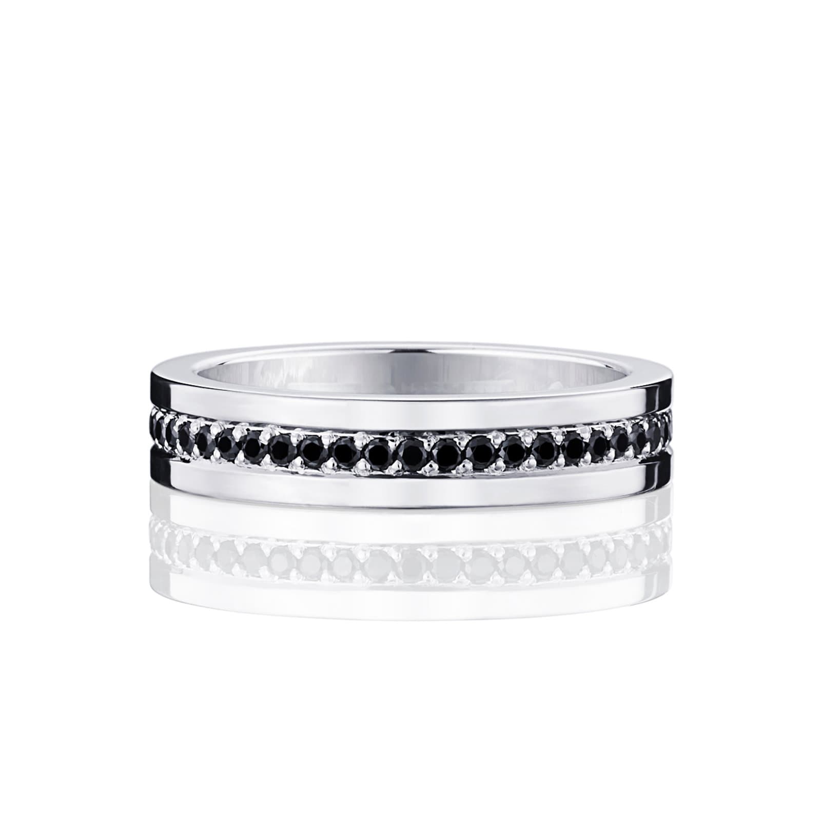 4½ 4½ & Black Stars Ring - undefined 1 - Efva Attling