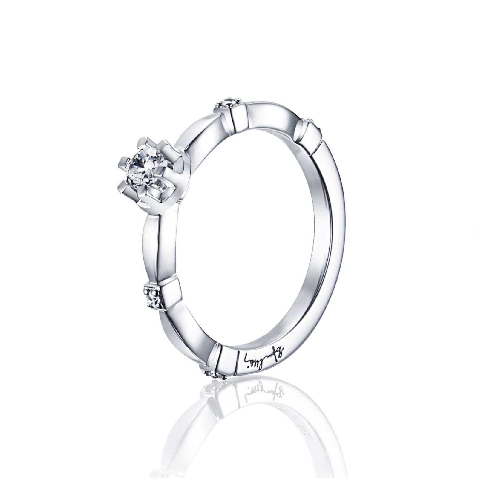 Forget Forget Me Not Star Ring 0.19 ct - undefined 3 - Efva Attling