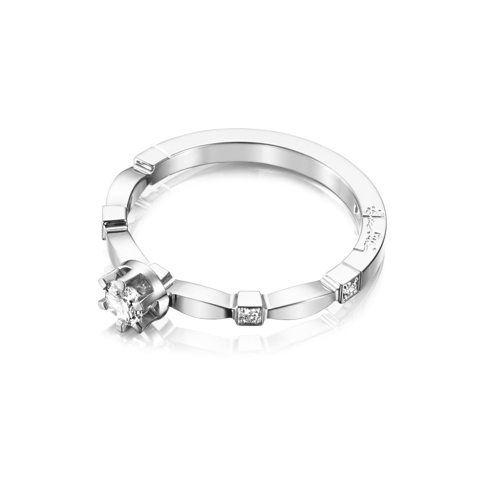 Forget Forget Me Not Star Ring 0.19 ct - undefined 4 - Efva Attling