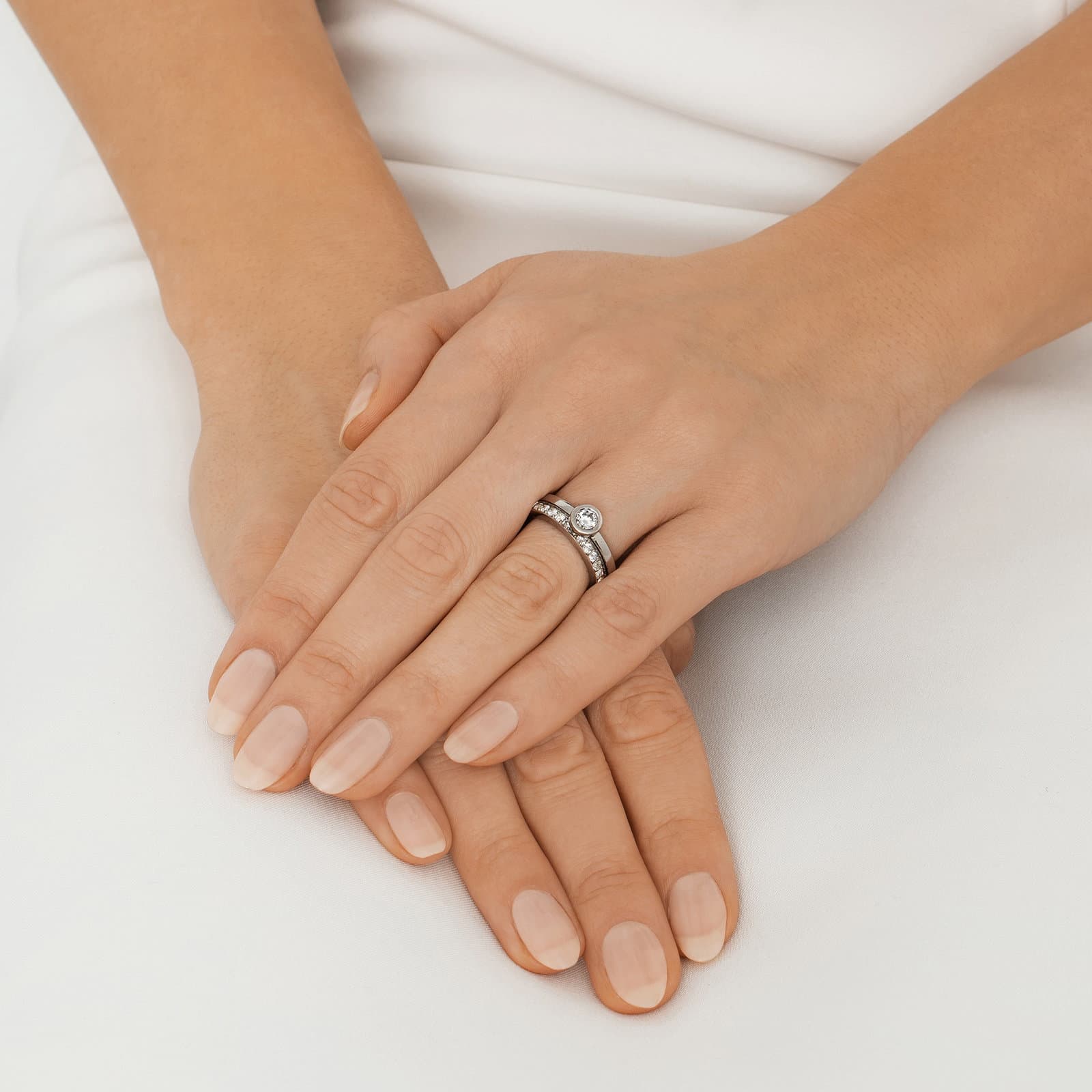 The The Wedding Thin Ring 0.30 ct - undefined 2 - Efva Attling